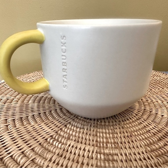 Starbucks Matte Ceramic Winking Eye Coffee Tea Cup Mug 14 oz - Picture 2 of 7